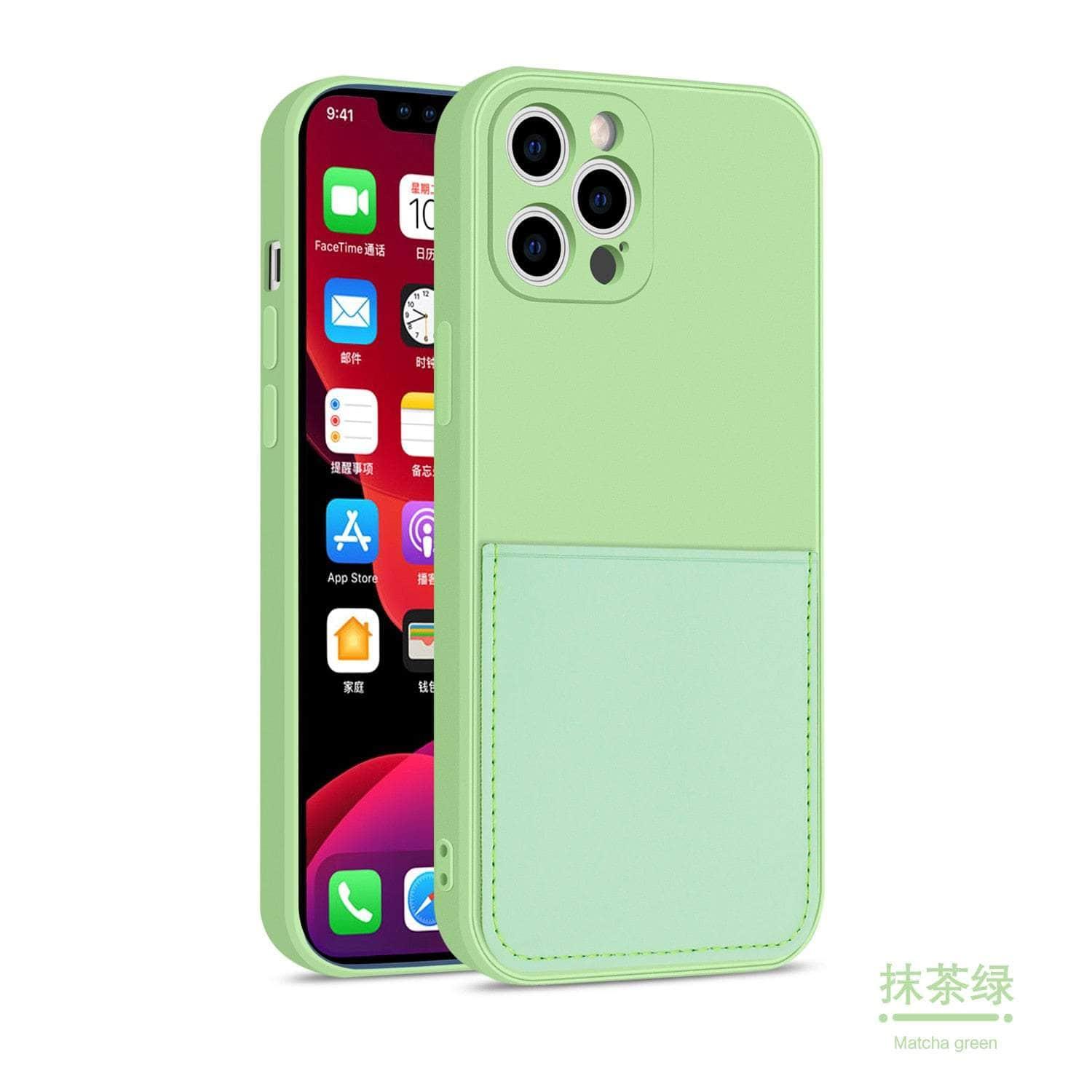 Casebuddy for iPhone 14 Pro / TU3 iPhone 14 Pro Silicone Card Holder Wallet
