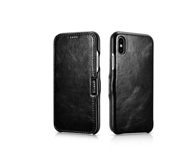 iPhone X iCarer Diplomate Real Leather Shell Case - CaseBuddy