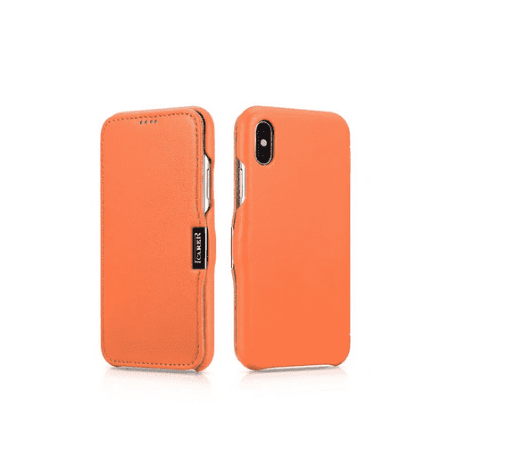 iPhone X iCarer Real Leather Funky Flip Case - CaseBuddy