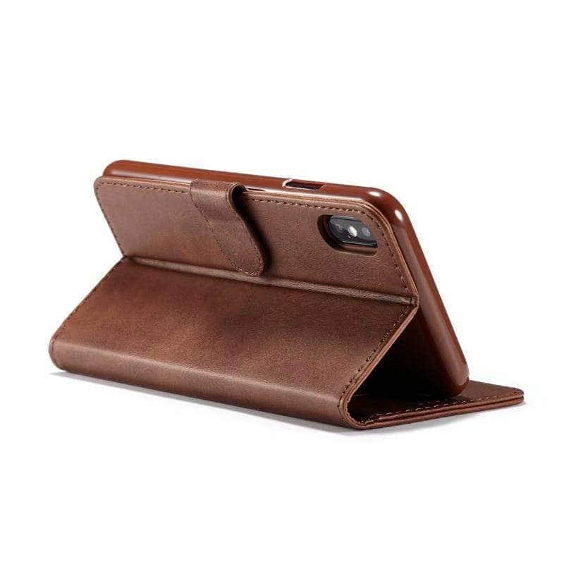 CaseBuddy Australia Casebuddy Leather iPhone Wallet Flip Case
