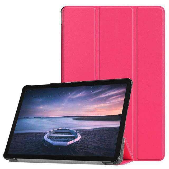 Leather Look Galaxy Tab S4 10.5 Smart Magnet Cover - CaseBuddy