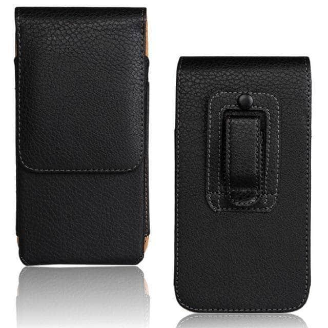 CaseBuddy Australia Casebuddy For iphone 12Pro Max / Litchi Vertical Bag Leather Waist Bag Magnetic Vertical Phone Case iPhone 12