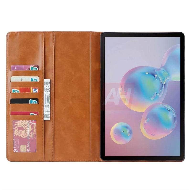 Luxury Flip Case Galaxy Tab S7 11 T870 T875 Card Slots - CaseBuddy