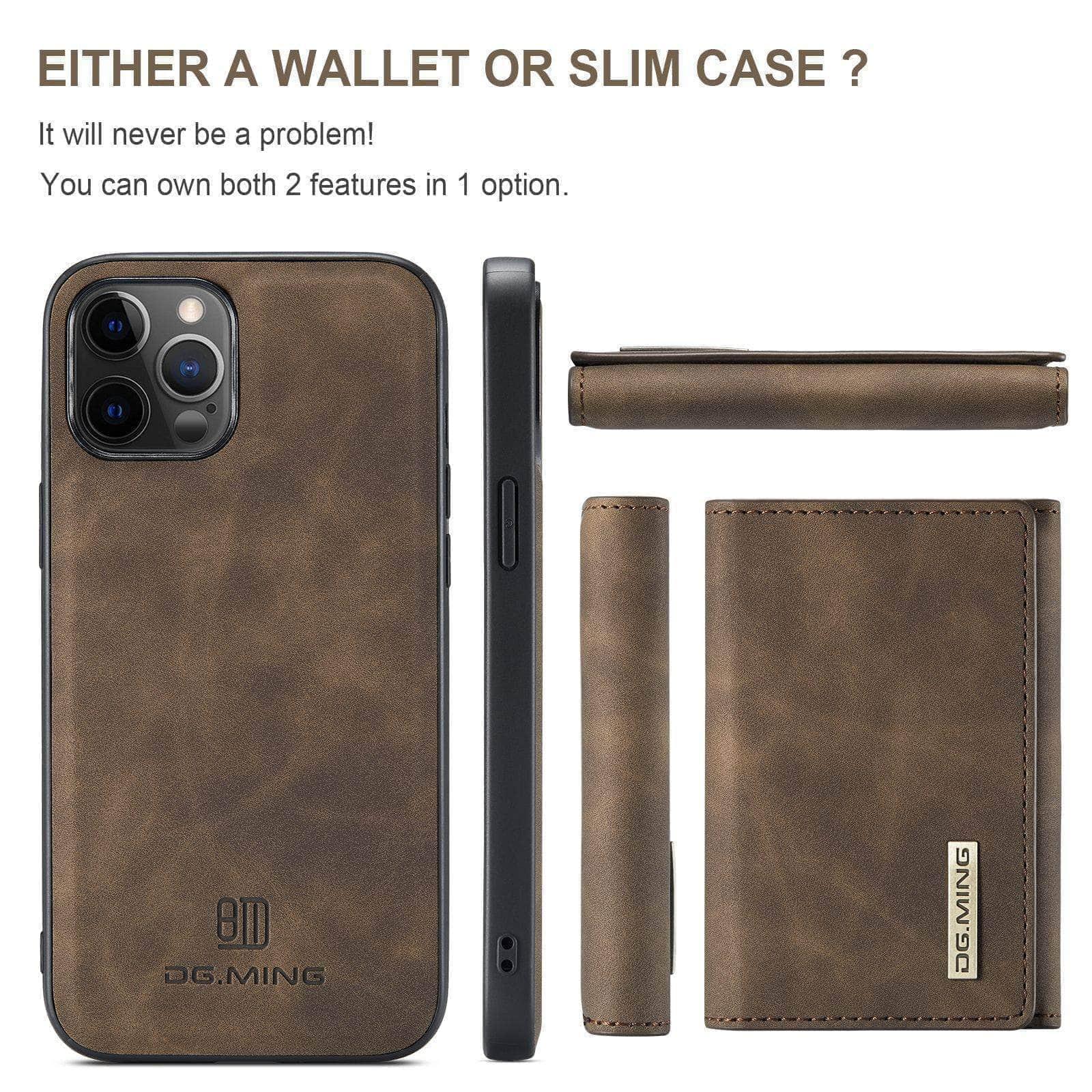 CaseBuddy Australia Casebuddy Luxury Magnetic iPhone 13 Detachable Leather Case