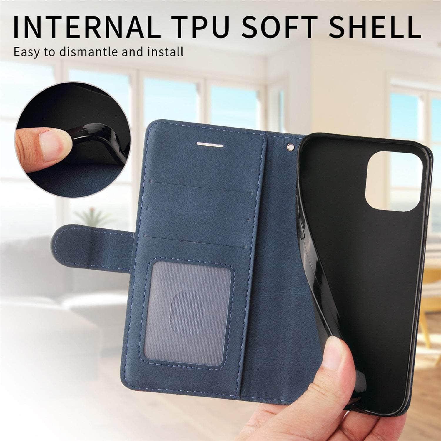 Casebuddy Luxury Pixel 7 Leather Wallet Case