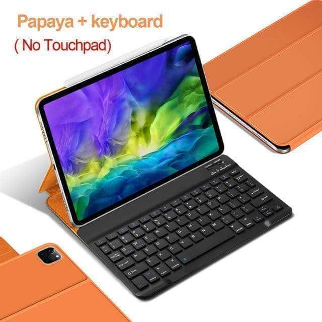 CaseBuddy Australia Casebuddy GF Papaya / iPad Pro 12.9 2020 Magic iPad Magnetic Bluetooth Keyboard Case