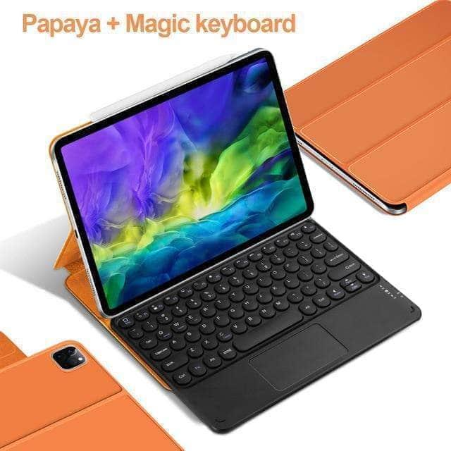 CaseBuddy Australia Casebuddy GF Papaya Touch / iPad Pro 11 2020 Magic iPad Magnetic Bluetooth Keyboard Case