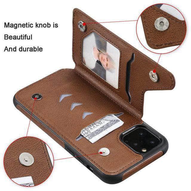 Magnet Etui iPhone 12 Pro Max Mini X Xs Xr SE 2020 Case - CaseBuddy