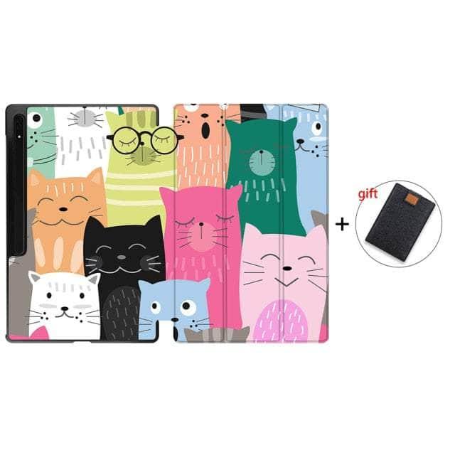 CaseBuddy Australia Casebuddy SS06 / S8 Ultra 14.6 X900 MTT 2022 Galaxy Tab S8 Ultra X906 Tri-fold Stand Case