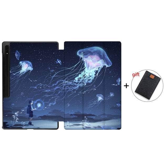 CaseBuddy Australia Casebuddy SS07 / S8 Ultra 14.6 X900 MTT 2022 Galaxy Tab S8 Ultra X906 Tri-fold Stand Case