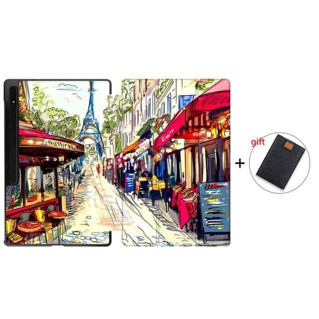 CaseBuddy Australia Casebuddy SS15 / S8 Ultra 14.6 X900 MTT 2022 Galaxy Tab S8 Ultra X906 Tri-fold Stand Case