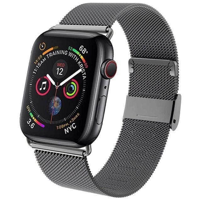 CaseBuddy Australia Casebuddy space grey / 38mm or 40mm Multi Color Milanese Loop Apple Watch Band 6 5 4 3 2 SE 44/42/40/38