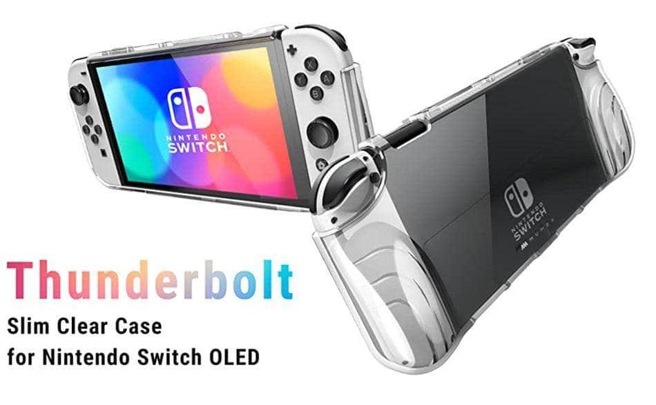 CaseBuddy Australia Casebuddy Nintendo Switch 2021 Mumba Thunderbolt Protective Clear Cover
