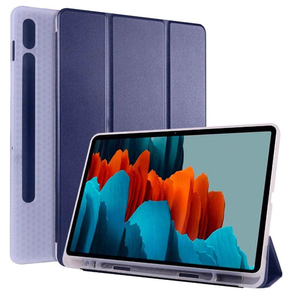 Pencil Holder Galaxy Tab S7 T870 T875 Protect Cover - CaseBuddy
