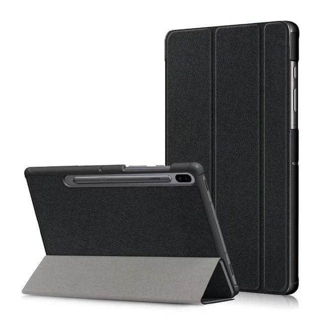 PU Leather Case Samsung Galaxy Tab S6 10.5 SM-T860 SM-T865 Stand Smart Cover - CaseBuddy