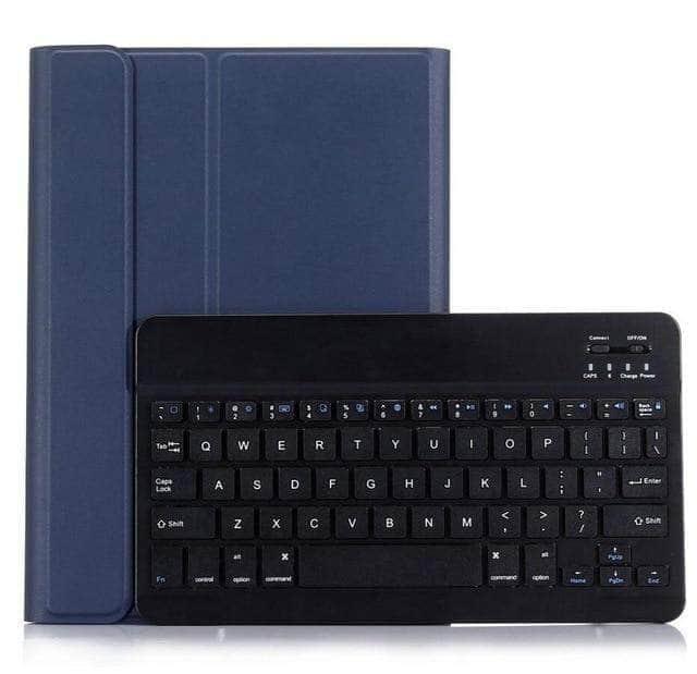 CaseBuddy Australia Casebuddy Blue Removable Backlight Bluetooth Keyboard Case Galaxy Tab S7 10.4 T870 T875