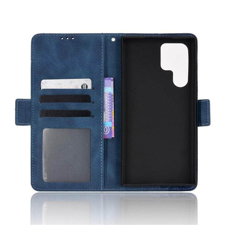 CaseBuddy Australia Casebuddy Removable Card Slot Galaxy S22 Leather Wallet