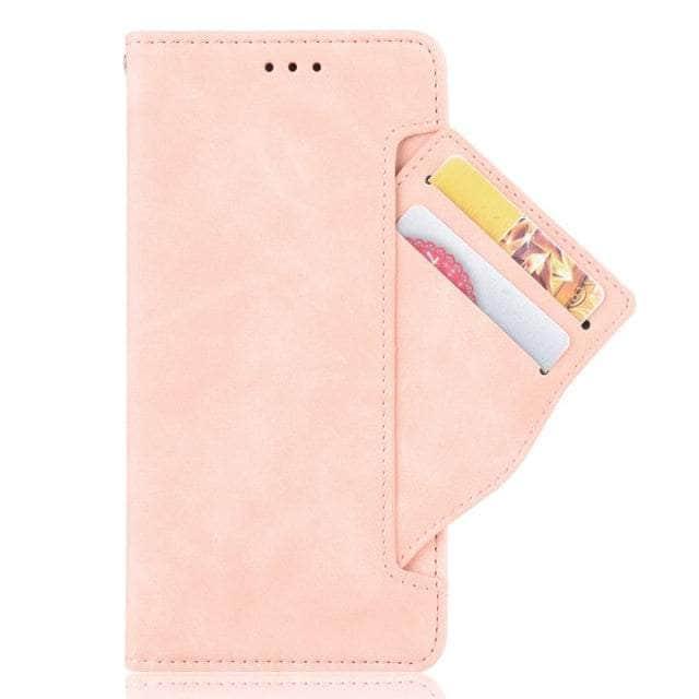 CaseBuddy Australia Casebuddy S22 / Rose Gold Removable Card Slot Galaxy S22 Leather Wallet