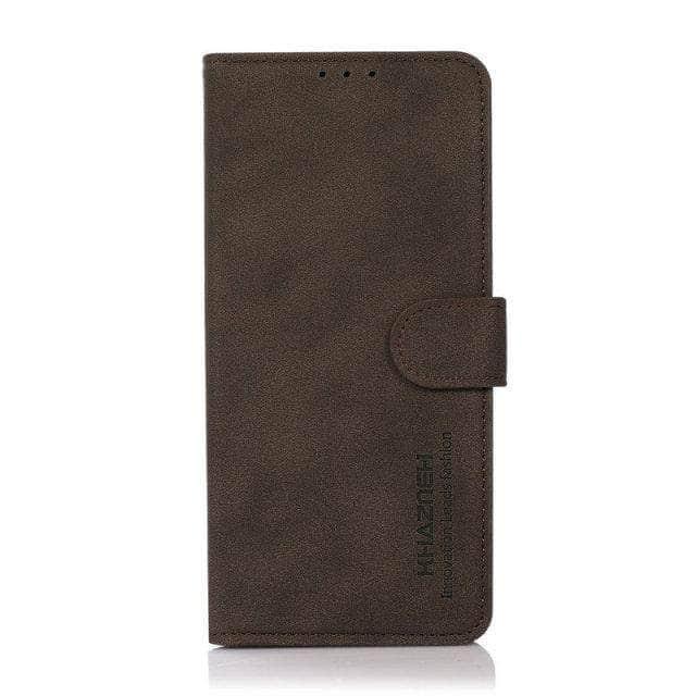 CaseBuddy Australia Casebuddy A42 / Brown Samsung Galaxy A42 Leather 360 Protect Flip Case