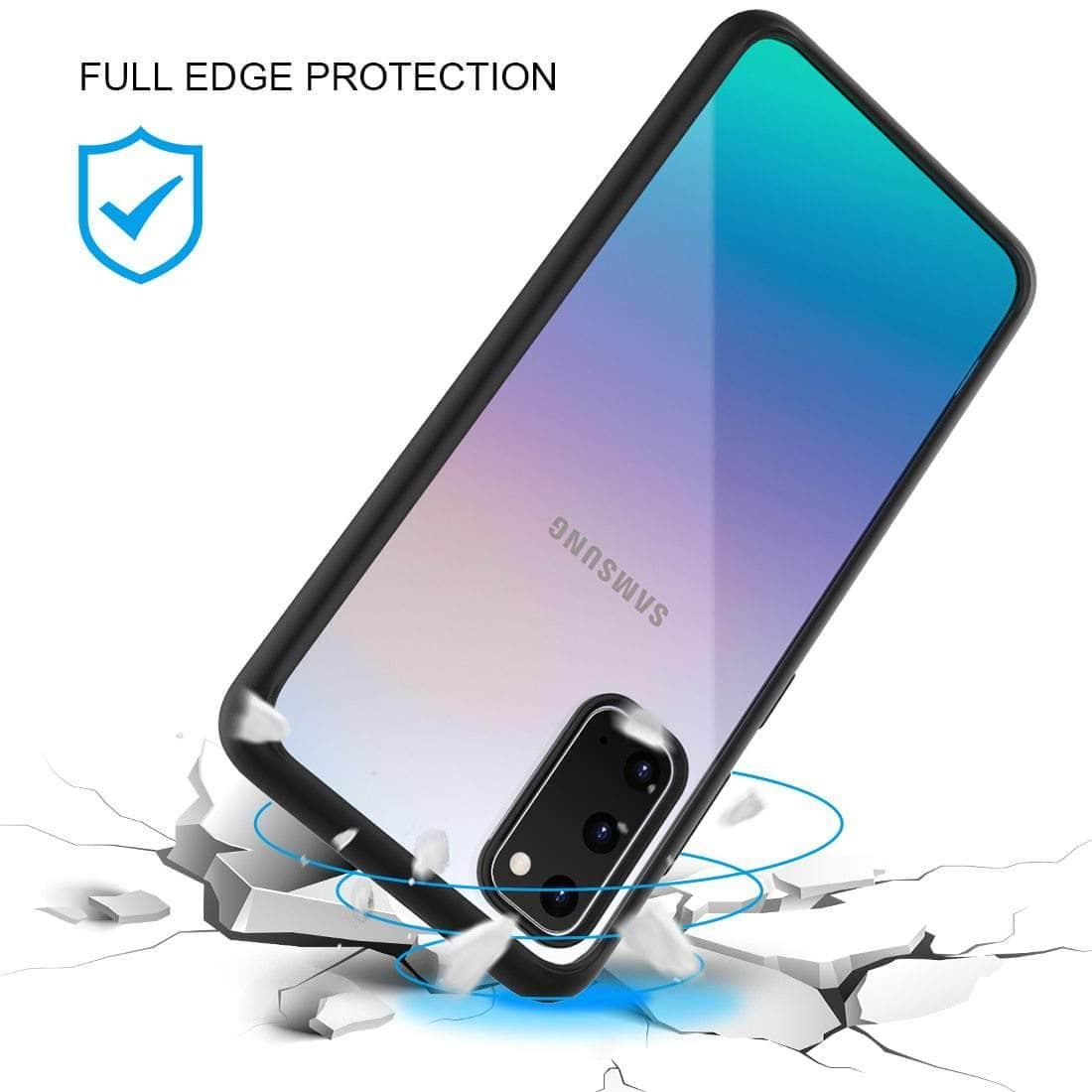 Samsung Galaxy S20 S20 Plus TPU+Clear Hard PC Hybrid Armor Shockproof Case - CaseBuddy