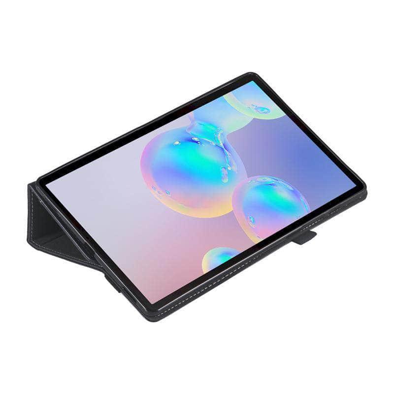 Samsung Tab S6 10.5 T865 T860 Handheld Flip Case Retro Card Smart Cover - CaseBuddy