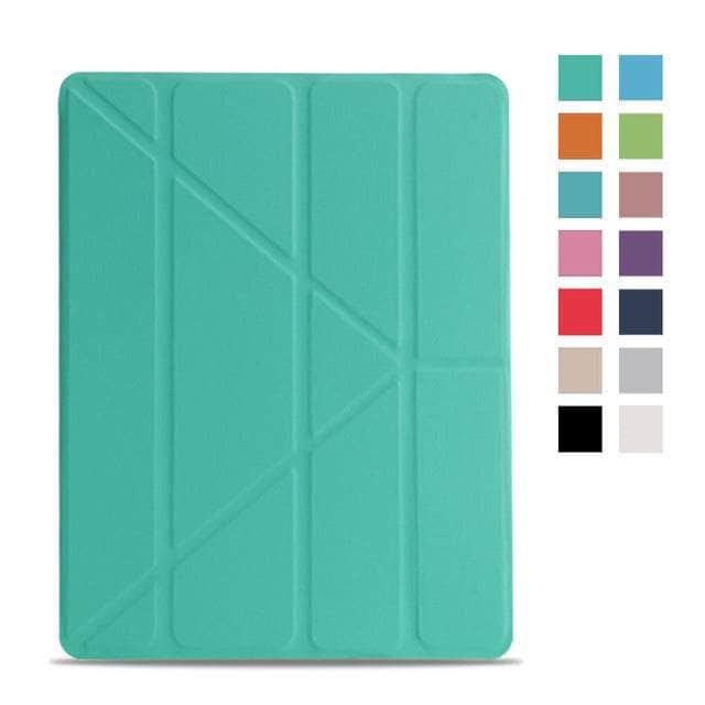 CaseBuddy Australia Casebuddy Mint Green / Air 5 2022 10.9 Silicone Soft iPad Air 5 Trifold Smart Cover