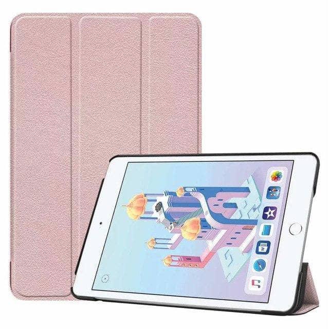 Slim Smart Leather Look Flip Stand Case iPad Mini 5 2019 - CaseBuddy