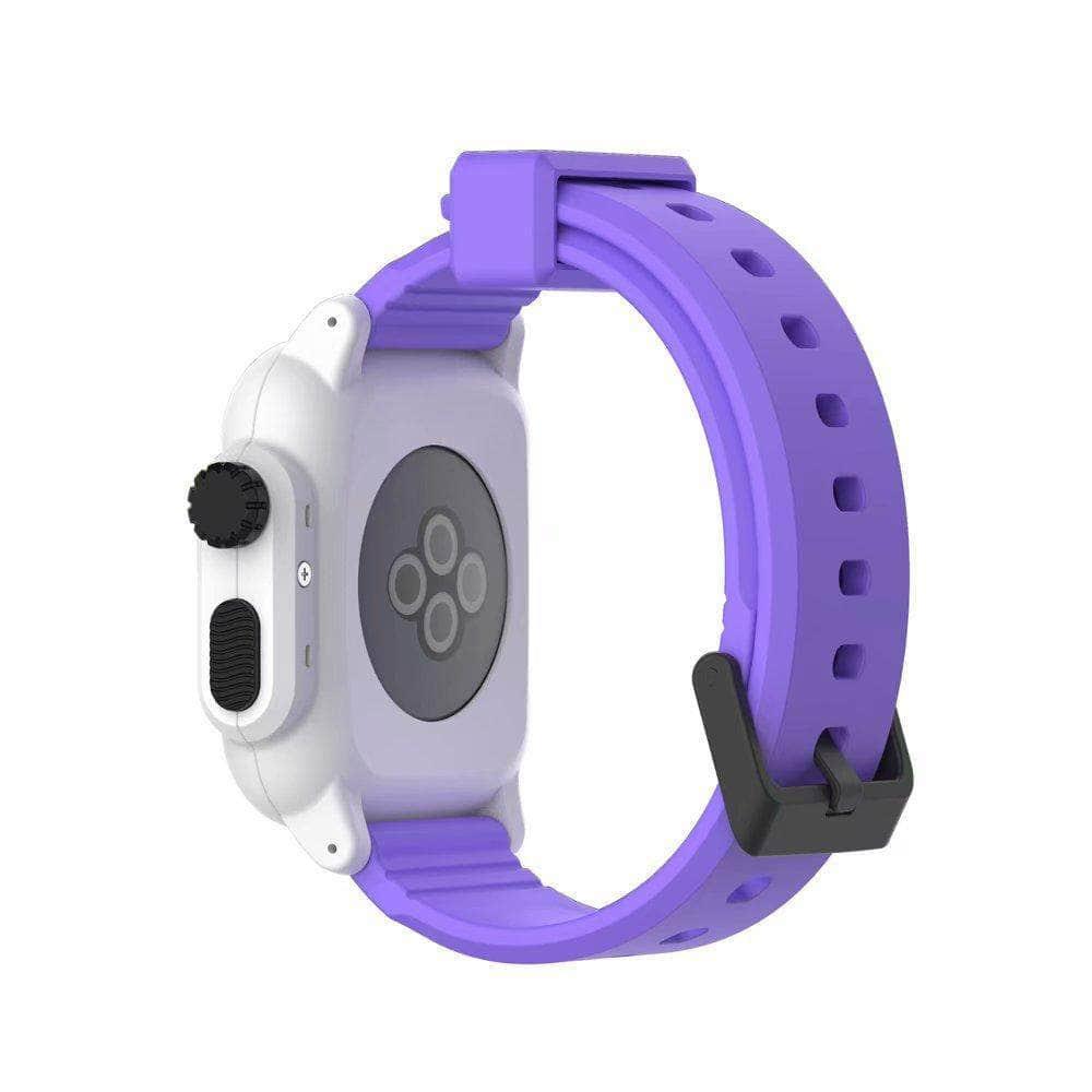 Sport Silicone Strap for Apple Apple Watch 6 5 4 3 2 SE 44/42/40 Waterproof Protective - CaseBuddy