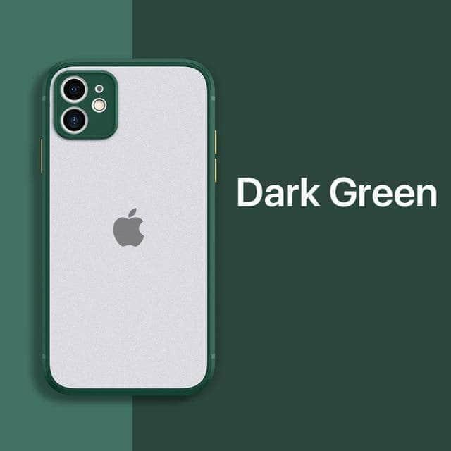 CaseBuddy Australia Casebuddy for se 2020 / Dark green Square Shockproof iPhone 11 Pro Max X XS XR MAX SE 2020 Case
