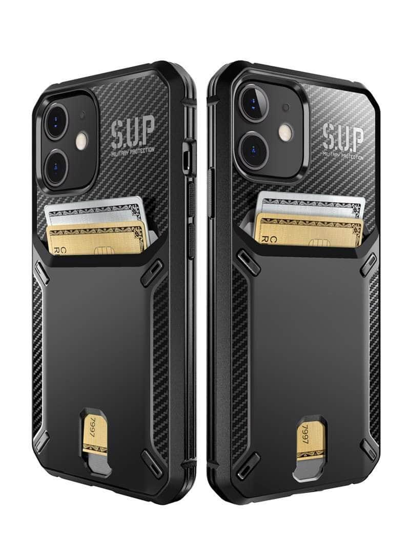 SUPCASE iPhone 12 Mini (2020) UB Vault Slim Protective Wallet Cover - CaseBuddy
