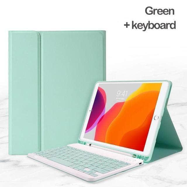 CaseBuddy Australia Casebuddy green keyboard / pro 12.9 2021 Tablet Keyboard iPad Pro 12.9 2021 Smart Case
