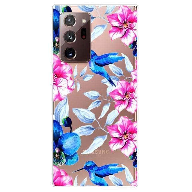 CaseBuddy Australia Casebuddy for Note 20 Ultra / 3 Themed Note 20 Ultra Transparent Soft TPU Silicone Case