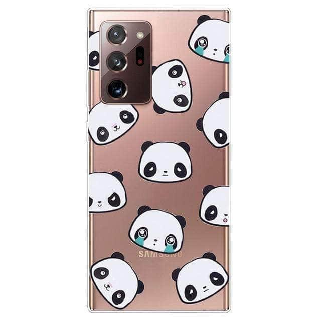 CaseBuddy Australia Casebuddy Themed Note 20 Ultra Transparent Soft TPU Silicone Case