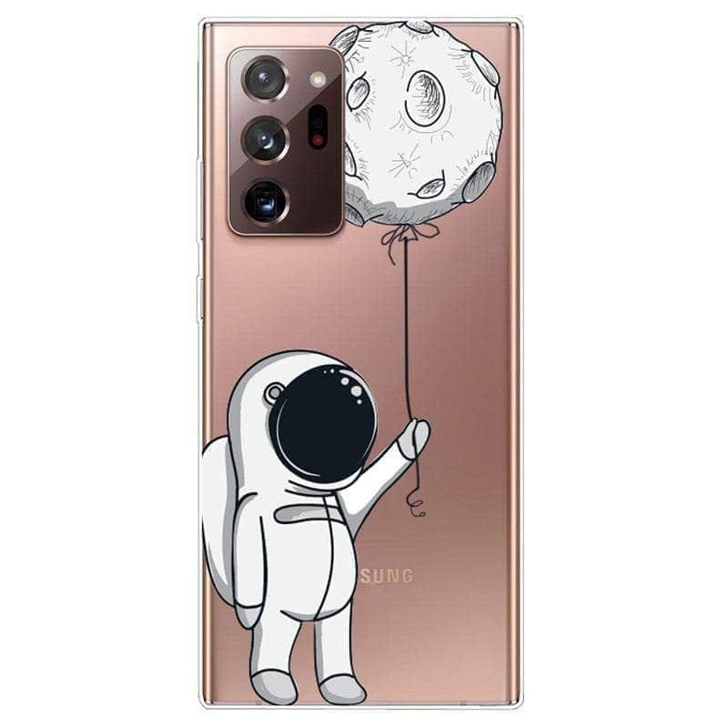 CaseBuddy Australia Casebuddy Themed Note 20 Ultra Transparent Soft TPU Silicone Case