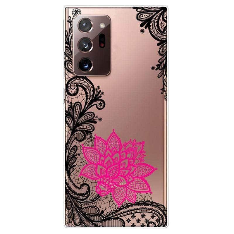 CaseBuddy Australia Casebuddy Themed Note 20 Ultra Transparent Soft TPU Silicone Case