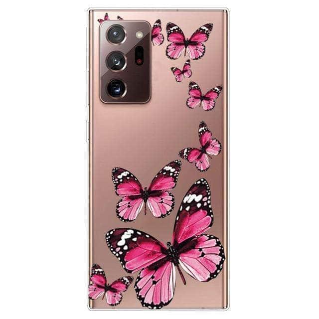 CaseBuddy Australia Casebuddy for Note 20 Ultra / 31 Themed Note 20 Ultra Transparent Soft TPU Silicone Case