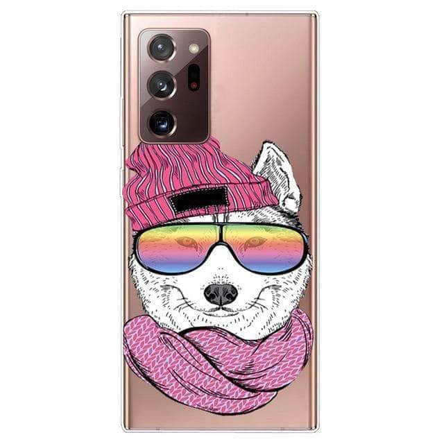 CaseBuddy Australia Casebuddy for Note 20 / 18 Themed Note 20 Ultra Transparent Soft TPU Silicone Case