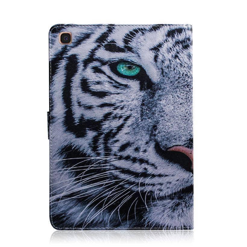 Tiger Pattern Case Galaxy Tab A 10.1 2019 T510 T515 Tablet Stand Shell - CaseBuddy