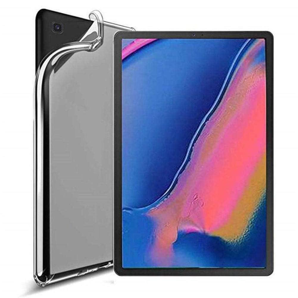 TPU Transparent Cover  Galaxy Tab S7 Plus ST970 T975 12.4 Soft Clear Back Shell - CaseBuddy