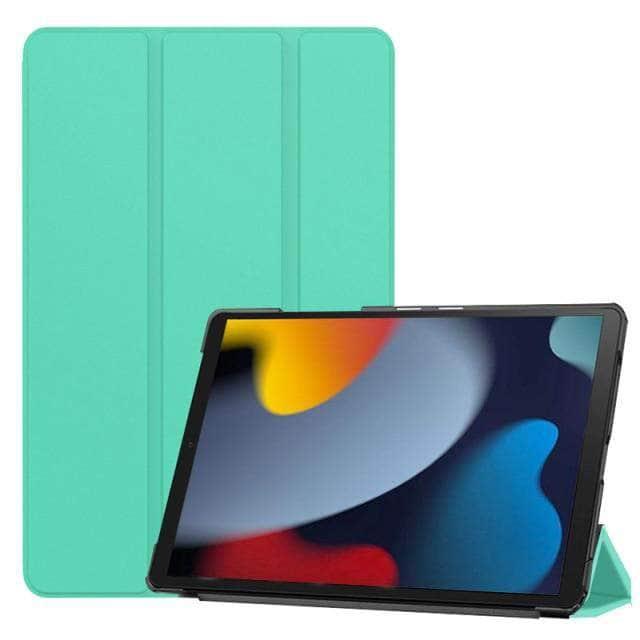 CaseBuddy Australia Casebuddy Mint Green / For iPad 9 2021 Tri-fold ebook iPad 9 2021 Sleeve Stand Cover