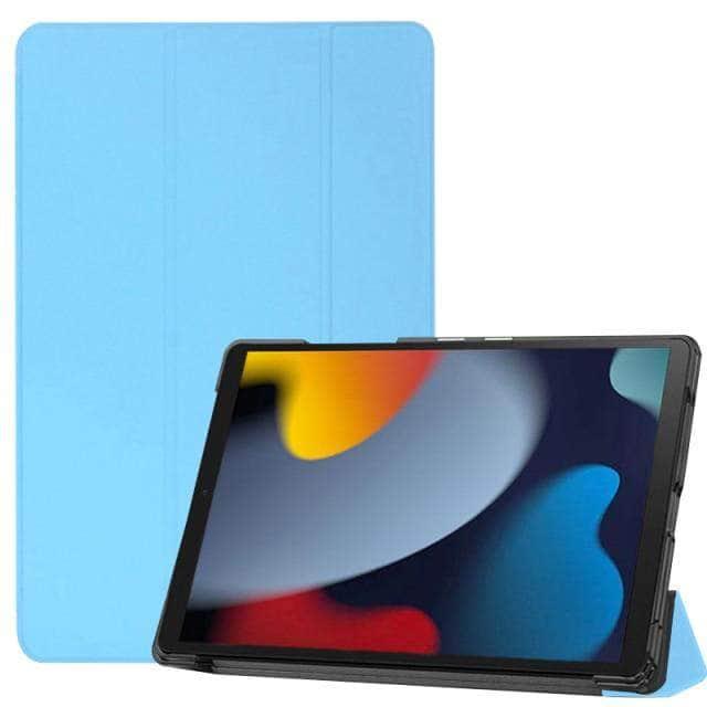 CaseBuddy Australia Casebuddy Blue / For iPad 9 2021 Tri-fold ebook iPad 9 2021 Sleeve Stand Cover