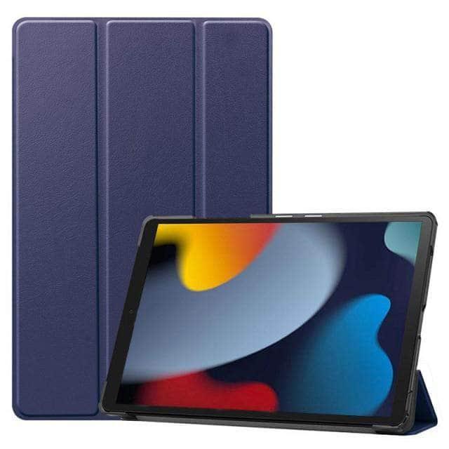 CaseBuddy Australia Casebuddy Navy Blue / For iPad 9 2021 Tri-fold ebook iPad 9 2021 Sleeve Stand Cover