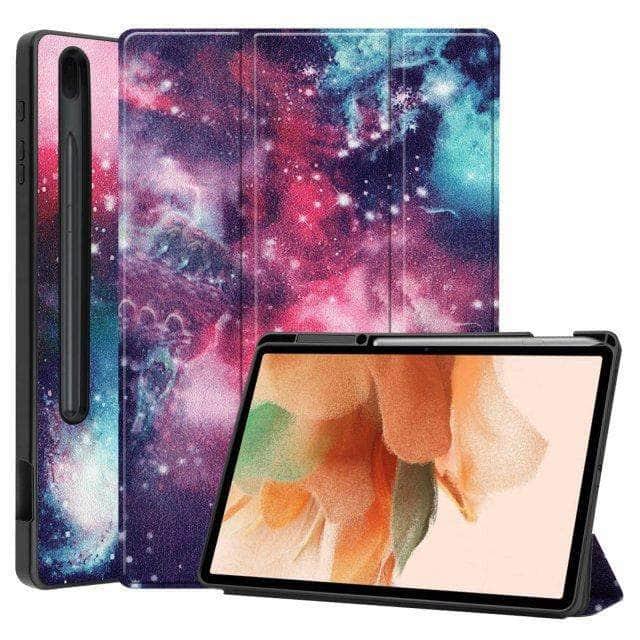 CaseBuddy Australia Casebuddy 1 Ultra Lightweight Tri-Fold Stand Cover Galaxy Tab S7 Lite T730 T735