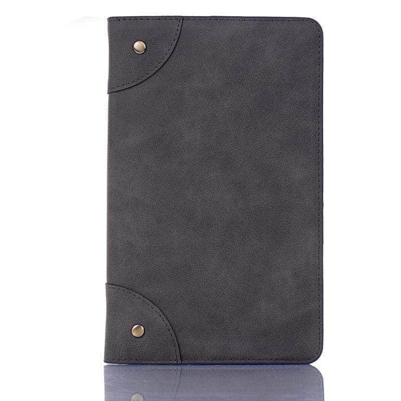 CaseBuddy Casebuddy Vintage Book Cover Samsung Tab A 8.0 2019 PU Leather Wallet Card Slot Stand Case T290 T295