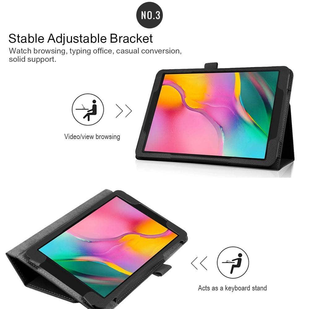 Walkers Accessory Galaxy Tab A 10.1 T510 T515 (2019) Universal Magnetic Rotating Case