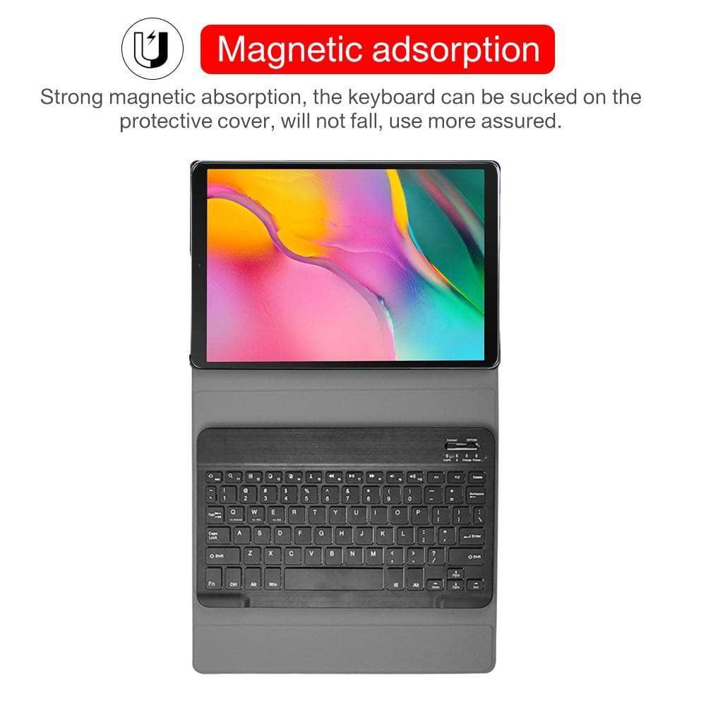 Walkers Bluetooth Keyboard Case Galaxy Tab S5e 10.5 SM-T720 SM-T725 Magnetic Removable Detachable