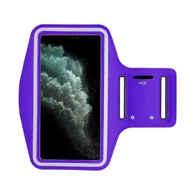 CaseBuddy Australia Casebuddy For iPhone 13 mini / Purple Waterproof Sport Running Workout iPhone 13 Mini Band