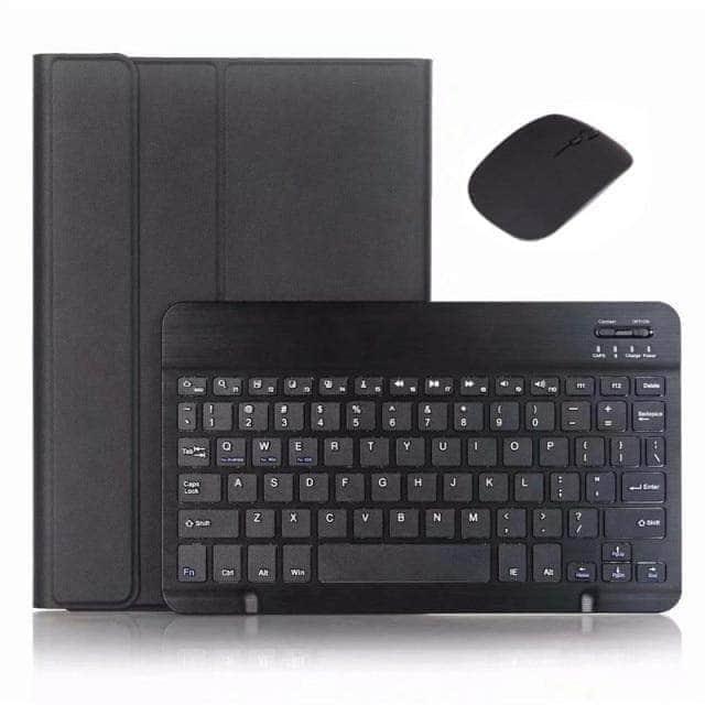 CaseBuddy Australia Casebuddy black key case mouse / English Wireless Keyboard Galaxy Tab A7 Lite 2021 T220 T225 Cover